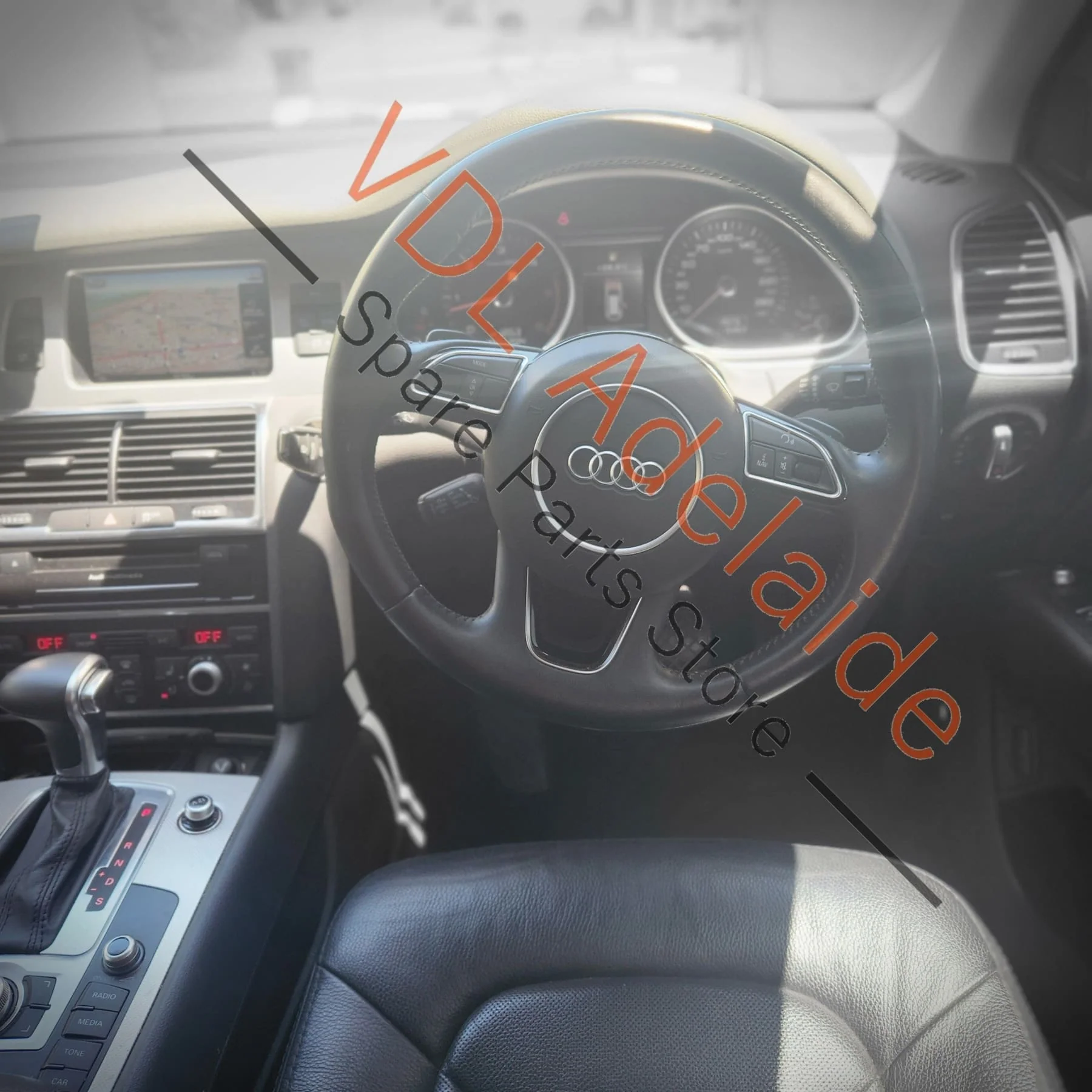 Audi Q7 4L Dash Switch Check Trip Onboard Computer Lighting 4L2927123A - Image 3