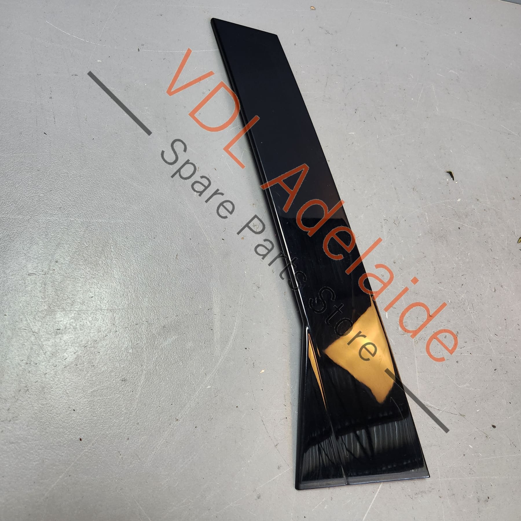 Audi Q7 Left Rear Door C Pillar Exterior Trim Gloss Black 4L0839903 Y9B