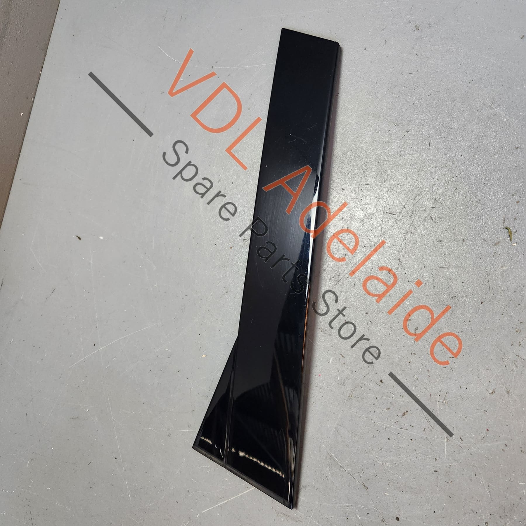 Audi Q7 Left Rear Door C Pillar Exterior Trim Gloss Black 4L0839903 Y9B - Image 6