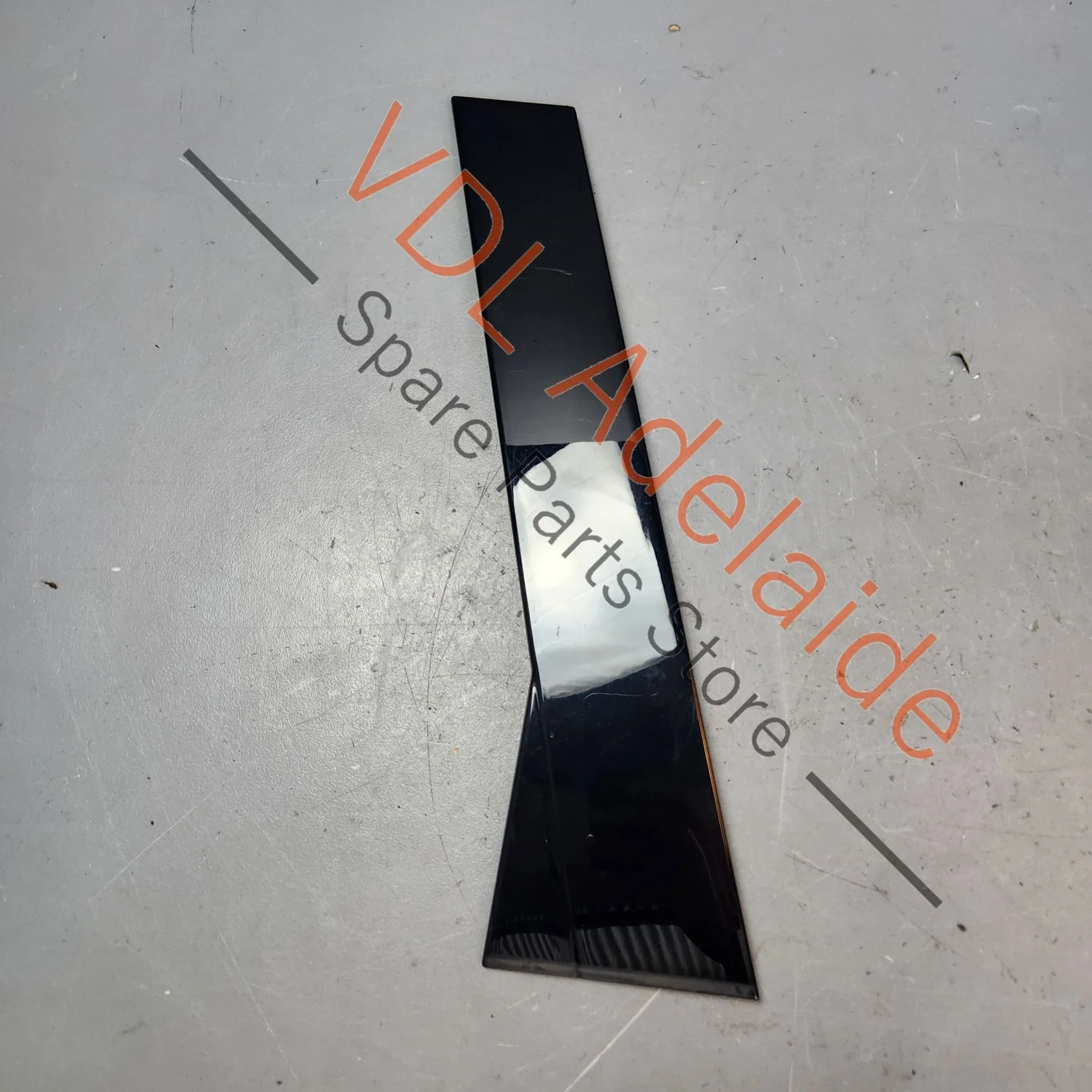 Audi Q7 Left Rear Door C Pillar Exterior Trim Gloss Black 4L0839903 Y9B - Image 7