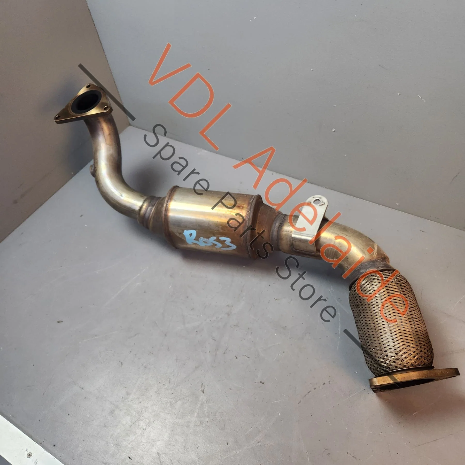 Audi Q7 Exhaust Down Pipe with Catalyst Catalytic Converter 7L8254301X CJGA, CJGC, CJMA, CRCA