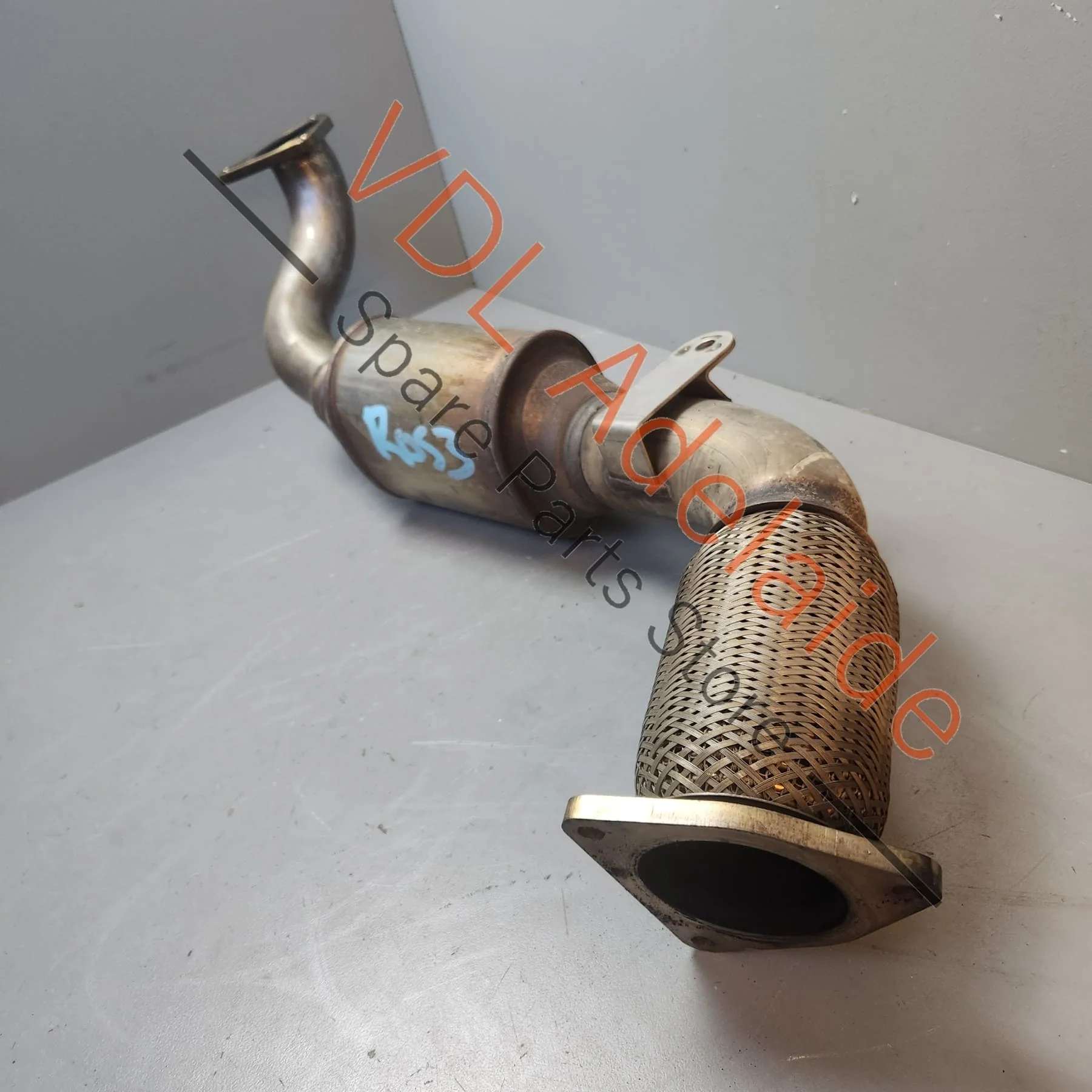 Audi Q7 Exhaust Down Pipe with Catalyst Catalytic Converter 7L8254301X CJGA, CJGC, CJMA, CRCA - Image 2