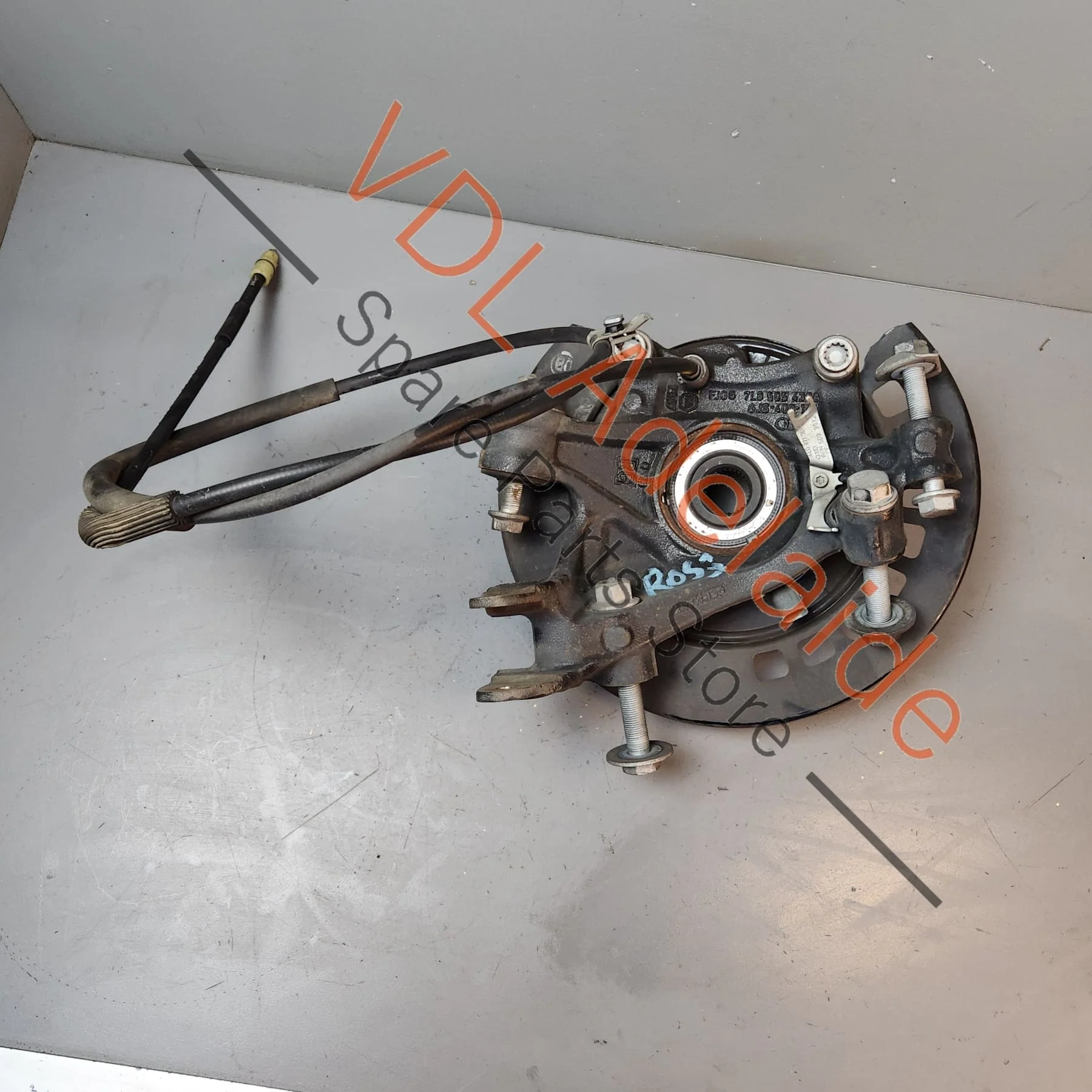 Audi Q7 Left Rear Wheel Bearing & Housing 7L8505435A 96mm 7L0498287 - Image 2