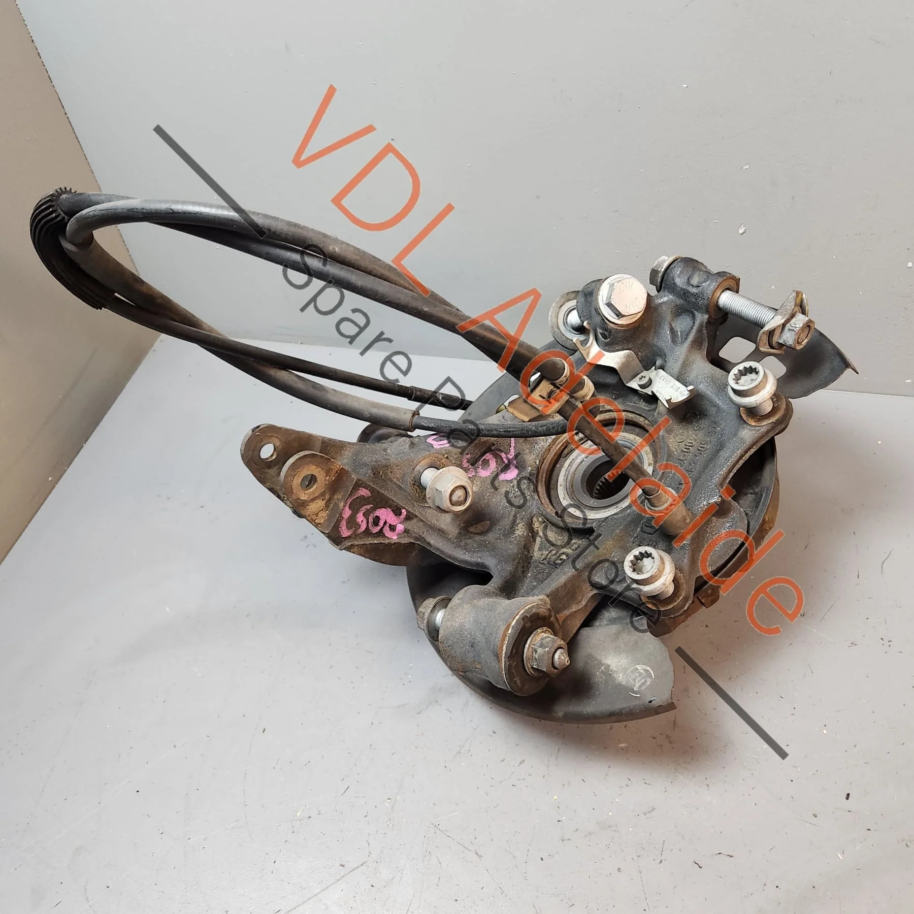 Audi Q7 Right Rear Wheel Bearing & Housing 7L8505436A 96mm 7L0498287 - Image 2