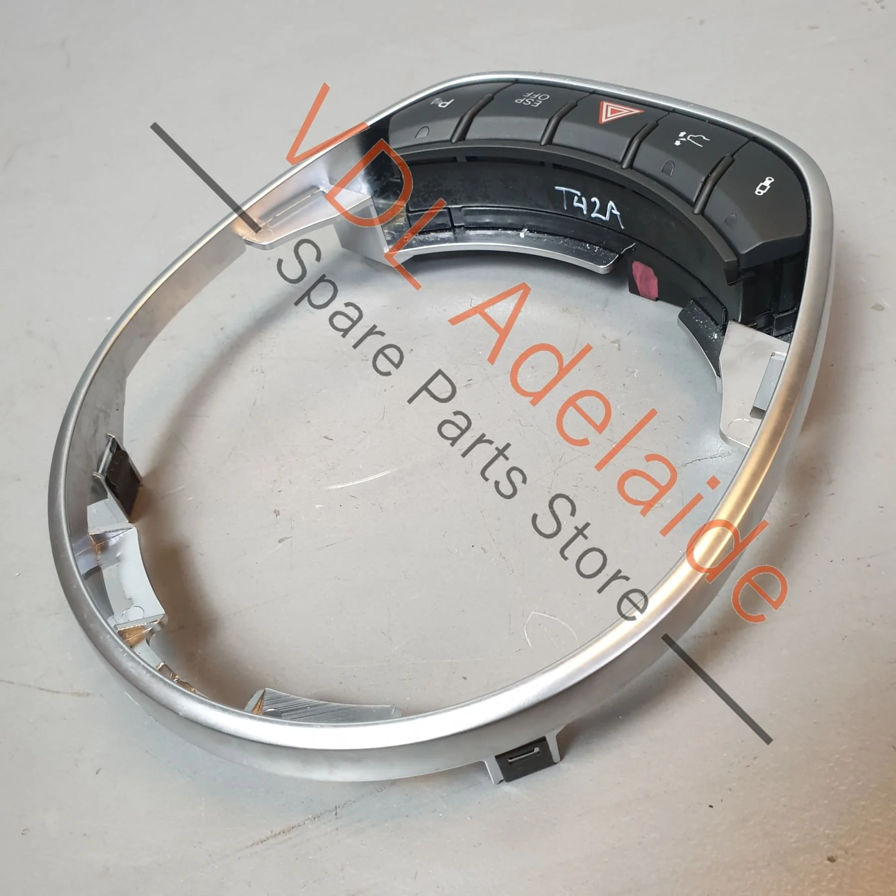 Audi R8 Chrome Centre Console Shifter Trim Cover Bezel & Switch 424927137G 420863278A - Image 5