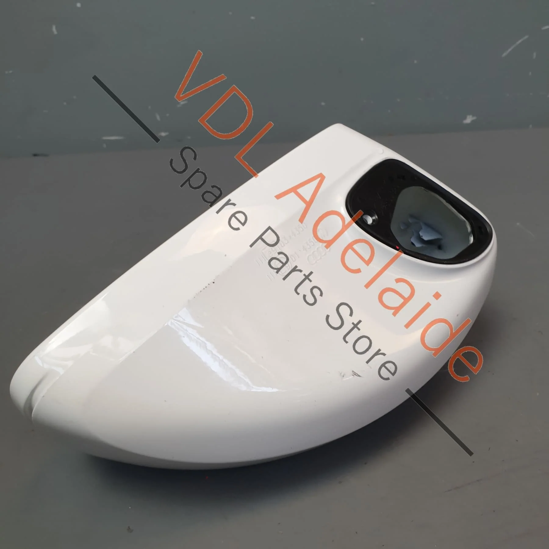 Genuine Audi R8 42 Left LHS Wing Exterior Mirror Cap Cover 8J0857501A Ibis White - Image 8