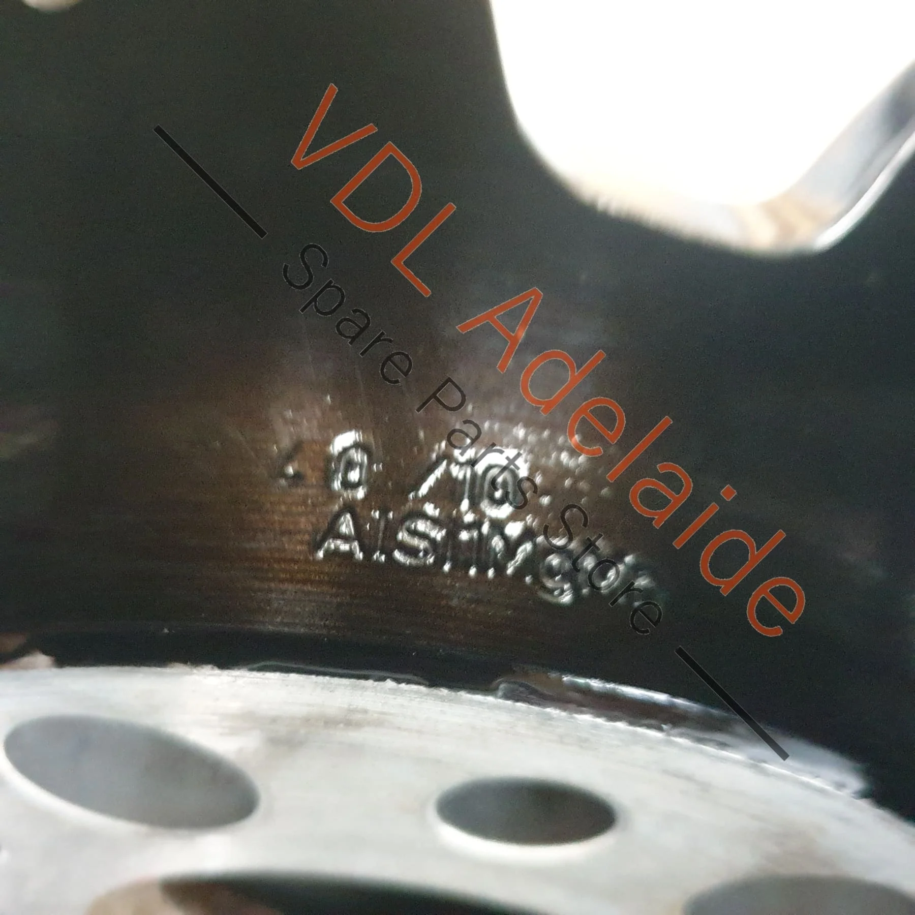 1x Audi R8 Genuine 19 x 11 Alloy Wheel 10 Spoke Y Design Gloss Black 420601025AL - Image 10