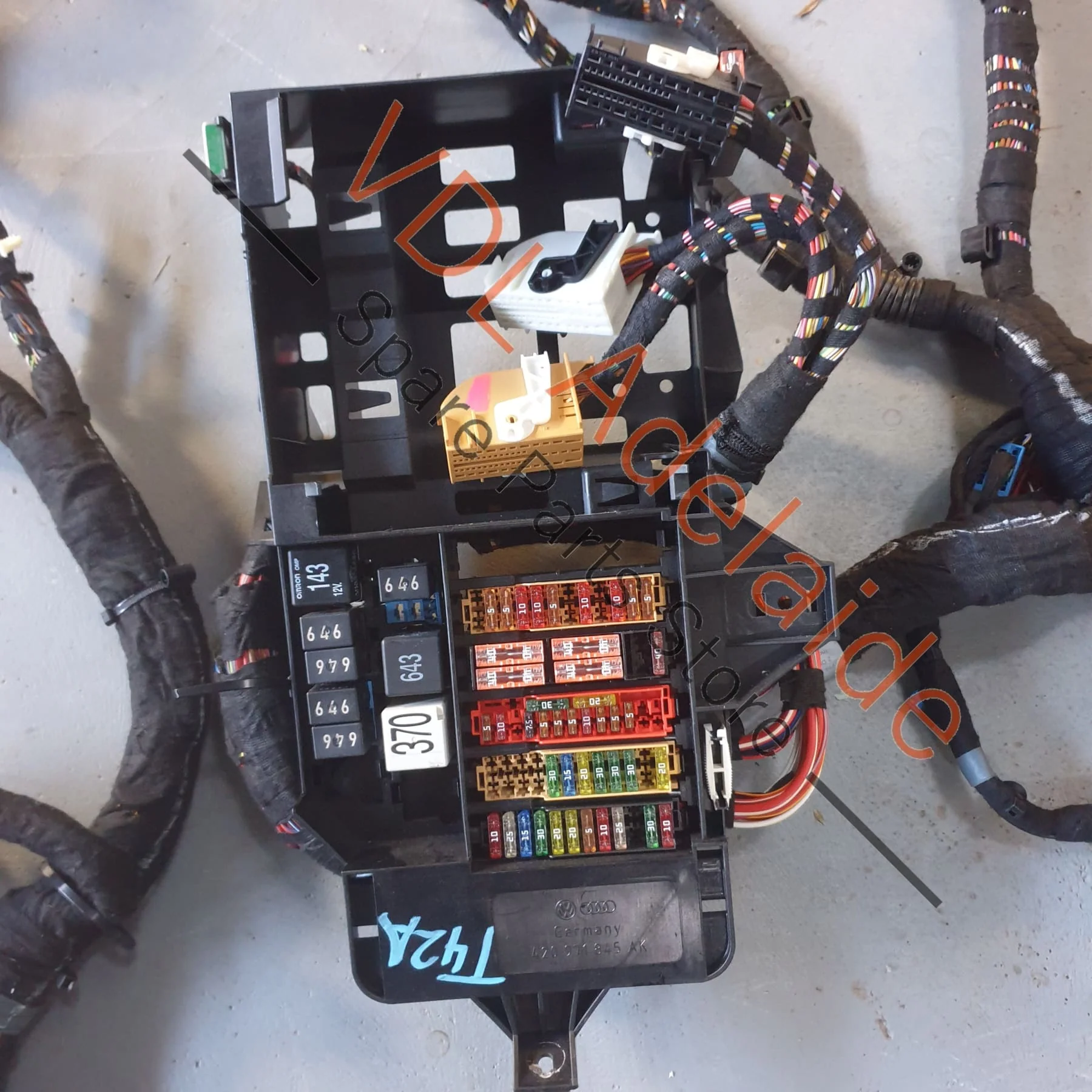 Audi R8 422 423 Wiring Harness for Interior Main Body Loom Cable for V10 RHD 424971051A - Image 3